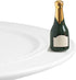 Nora Fleming Hand-Painted Mini: Champagne Calibrations (Champagne Bottle) A94