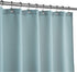Stall Shower Curtain Fabric - 36 x 72 Inch, Waffle Weave, Heavy Duty, Water Repellent, Blue Pique Pattern for