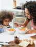 Yedio 22 oz Ceramic Cereal Bowls Set of 4, 6“ White Porcelain Bowls for Soup, Oatmeal, Rice, Fruits, Microwave