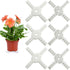Panelee 6 Pcs Plant Pot Stand Riser Adjustable Cuttable Plastic Under Plant