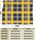 HSYOYO 80"x60" Yellow Black Plaid Throw Blanket Fluffy Fleece Blankets Soft Lightweight Travel Blanket Indoor Outdoor