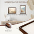 5x7 4x6 Picture Frame Wood Natural Solid Walnut Photo Frames with Mat, Handcrafted Wooden Frame for Tabletop or Wall