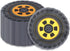 PIXHOTUL 100 Pcs Tire Napkins, Race Car Party Supplies, Two Fast Party Decorations,
