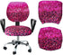 WIRESTER Computer Office Chair Seat Cover, Soft Stretch Universal Desk Rotating Chair Slipcover, Removable Washable