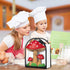 Cinnvoice Countertop Country Mushroom Paper Towel Holder Napkin Holder Tabletop Tissue Stand Decor for Kitchen Rustic