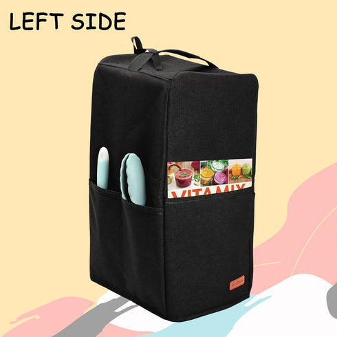 Hanging Blender Cover Compatible with Vitamix Low-Profile 64 oz. Blender, Foldable Dust Cover