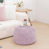 20x20x12 Inches Asuprui Pouf Ottoman Unstuffed Floor Pouf Ottoman Foot Rest Round Poof Seat Floor Bean Bag Chair
