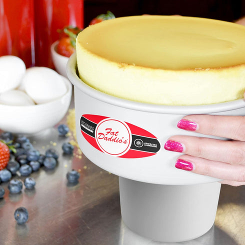 Fat Daddio's PCC-53 Anodized Aluminum Round Cheesecake Pan, 5 x 3 Inch
