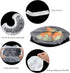 DYM 90PCS Reusable Elastic Stretch Bowl Covers - Food Storage Covers for Leftover and Meal Prep (90), (Y11M)