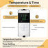 HEATIDEAS Sourdough Warming Mat Bread Proofer Heating Pad with Temperature & Timer Control Waterproof Dough Proofing