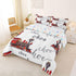 Set Set Set Set 1 Feelyou Cartoon Car Bedding Kids Train Comforter Boys Girls Choo-Choo Rail Roads Tracks Decor