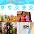 HOZUZER 32 Packs Squishy Toys Kids Party Favors - Popping Eyes Animal Keychains, Fidget Toys Bulk for Kids Birthday