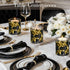 DomeStar 150PCS Fake Gold Ice, Acrylic Ice Nuggets for Table Scatter and Party Decoration