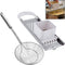 Premium Grade Stainless Steel Spaetzle Maker with Safety Pusher, Stainless Steel Spider