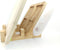 Bamboo Cutting Board Holder - Pot Lid Holder, Cook Book Stand, Stylish Low Profile, 10.38" Lx7 Wx2.5 H