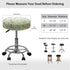 14-16 Inch Bar Stool Covers Elastic Fabric Dia Round Stool Dust Covers Stretchy Washable Stool Seat Slipcover Chair