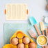 PRETYZOOM Silicone Baguette Mold, Non-stick French Bread Baking Pan, Household Bread Mould, Multipurpose Baking Tool