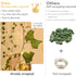 6.5ft 6.5ft 200 8 A.bigwhale Vines Lights for Bedroom, x Ivy Garland with LED Vine Artificial Fairy Lights Curtain