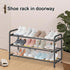 Aniston 17.6"-32" 3 Closet, (3 Expandable Shoe Rack, Adjustable Small Shoe Rack, Tier Metal Shoe Shelf