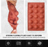 Small 15-Cavity Semi Circular Silicone Mold, 2 Packs Half Sphere Baking Molds for Making Jelly, Chocolates, and Cake