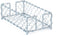 Boston International Guest Napkin Caddy - Chicken Wire Design with Silver Foil