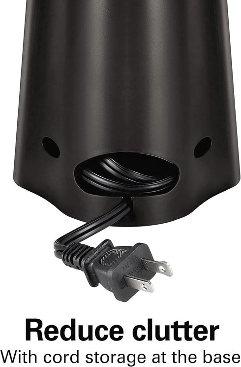 Hamilton Beach Electric Automatic Can Opener, Black (76702) with Easy-Clean Detachable Cutting Lever, Knife Sharpener,