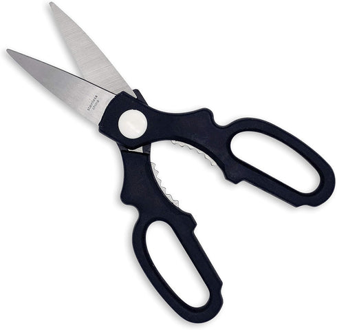 Hudson & Lane Multi-Purpose Kitchen Scissors, Black Color