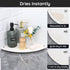 Segbeauty Fast Drying Corner Counter Shelf, 9.85in Diatomite Tray for Bathroom Counter Decor, Soap Dispenser Organizer