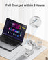 Clip on Fan, Rechargeable Portable Fan with 2000mAh Battery, Stroller Fan with Powerful Clip Design, 3 Wind Speed, 360°