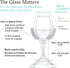 VoChill Stemmed Wine Glass Chiller | Made in USA | Quartz Single - Keeps Wine Perfectly Chilled in Your Glass