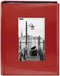 Pioneer 200 Pocket Sewn Leatherette Photo Album - Bright Orange Cover