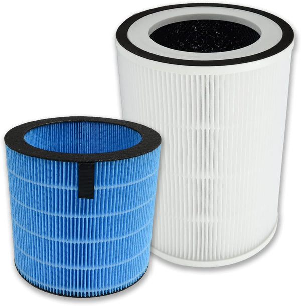 PUREBURG Replacement Filter Set for Afloia MIRO PRO, KILO PRO Air Purifier Humidifier, H13 HEPA 4-Stage Filtration
