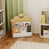 BPMFDTNL Wood Kids Bookshelf, Montessori Bookshelf,Suitable Kids Rooms, Nursery & Classroom, Toddler Book Rack, Nursery
