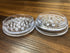 Kitchen Spice Grinder Acrylic, 2pc with Magnet, Clear Color