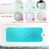 40 16 Inch 200 Sheepping Baby Bath Mat Non Slip Extra Long Bathtub Mat for Kids X - Eco Friendly Bath Tub Mat with Big