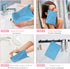 PHOGARY 10 Pack Mitts(6"x8"), Microfibre Bath European Style Washcloth Microfiber Wash Mitt, Reusable Makeup Remover