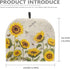 Sunflower Tea Cozy for Teapot, Insulated Dragonfly Tea Cosy, Butterfly Tea Cozies, Kettle Quilt for Hotel Tea Party