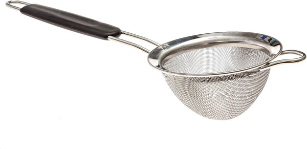 Fine Mesh Stainless Steel Mini Tea Strainer, 3 inch, Ideal for Straining Teas and Cocktails