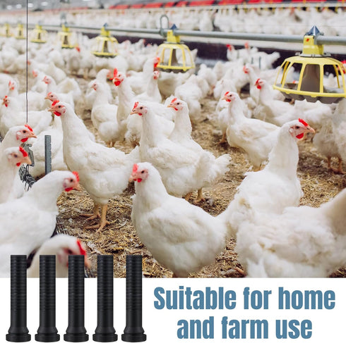 150 3/4 Inch Frienda Pcs Chicken Plucker Fingers for Machine Black Rubber Plucker Fingers Hair Removal Suit Holes
