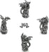 3 Pack Dragon Statue Collectible Figurines Decor-Fantasy Gothic Beast - Dragons Lover,Bedroom/Bookshelf/Desk