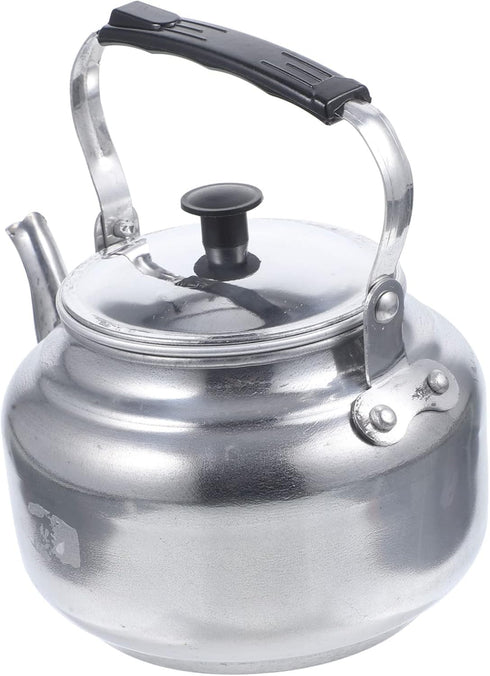 Metal Teapot Hot Tea Maker, Outdoor Stove Safe Kettle, Wear-Resistant Camping Kettle, Induction Heater