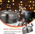 ABOOFAN Whistling Tea Kettle - Stainless Steel 2L Teapot for Stovetop Hot Water, Fast Boil Silver Kettle