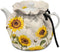 Sunflower Tea Cozy, Insulated Dragonfly Teapot Warmer, Decorative Butterfly Cozy for Women