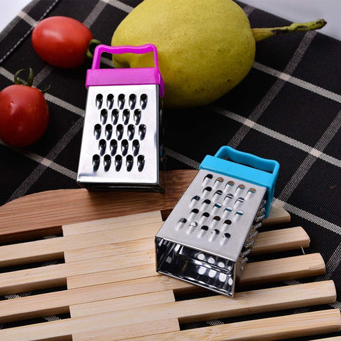 3pcs Pack 3 Mini Cheese Grater, Stainless Steel Small Box Graters for Kitchen Slicer for Garlic Ginger Vegetable