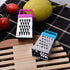 3pcs Pack 3 Mini Cheese Grater, Stainless Steel Small Box Graters for Kitchen Slicer for Garlic Ginger Vegetable