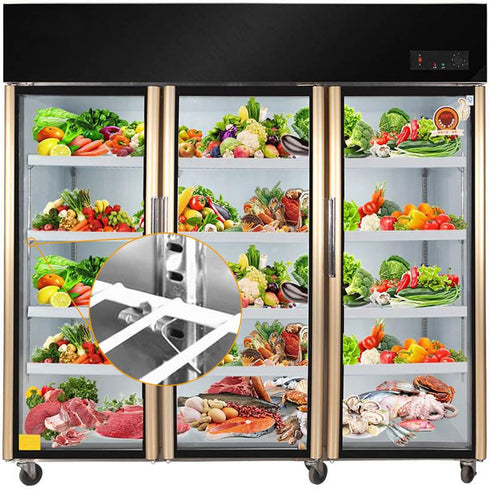 920158 Stainless Steel Freezer Shelf Clip for Refrigerator, Replacement Square Buckles Clips for Cooler Shelf Support