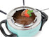 Nostalgia 12-Cup Electric Fondue Pot Set for Cheese & Chocolate, Stainless Steel Kitchen Gadgets with 8 Forks