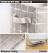 AARAINBOW 3 Packs Storage Basket Bins | Canvas Mini Storage Cubes for Makeup, Baby Toys, Books | Black+White+Gray