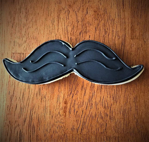 Ann Clark Cookie Cutters Mustache Father's Day Cookie Cutter - 5.25", Made in USA