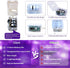 12 Pack 7Ft 20 3 ZGWJ Battery Powered Fairy Lights, Mixed Colors Mini LED Silver Wires, Modes for DIY, Party, Wedding